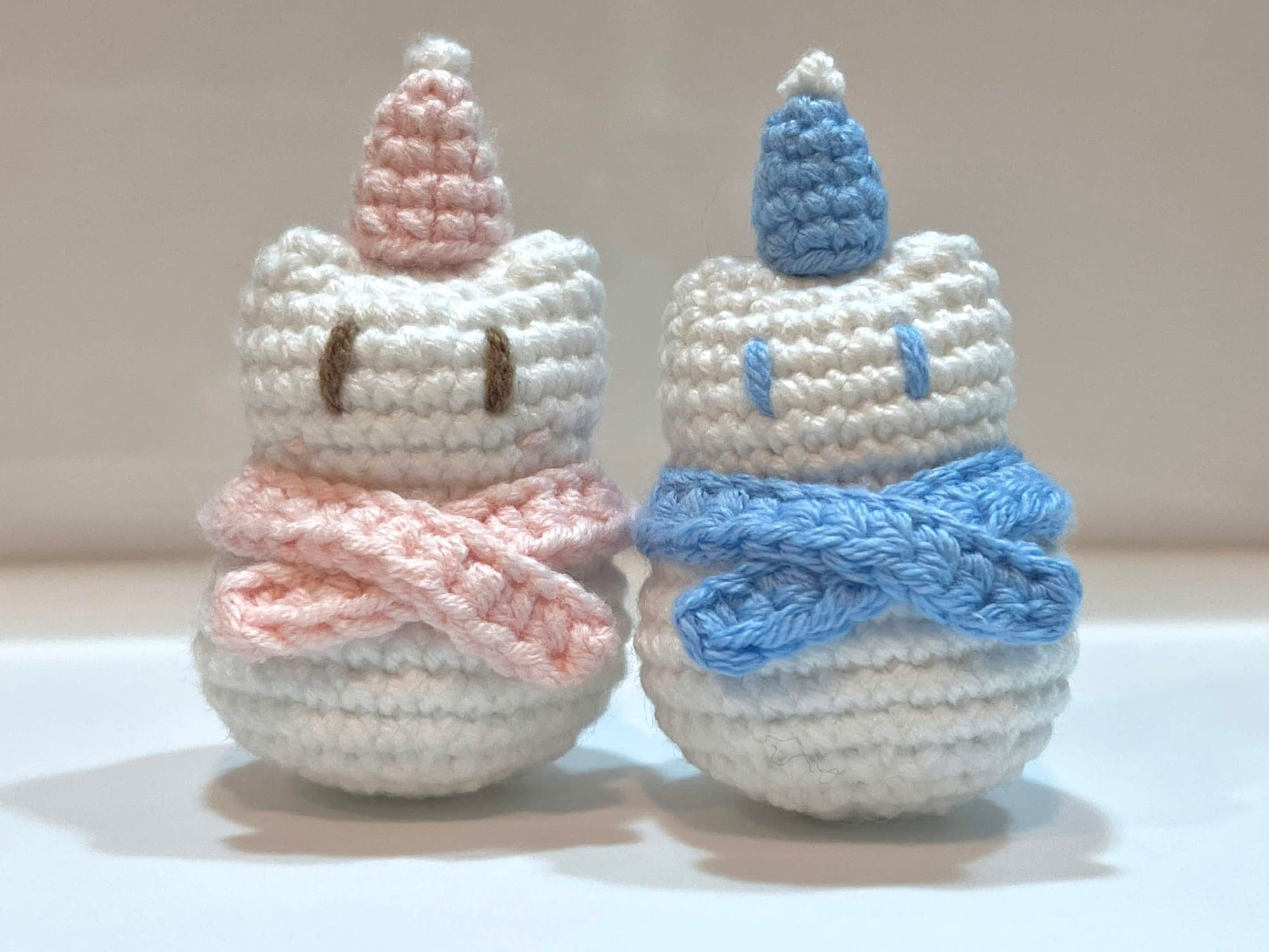 貓貓雪人吊飾